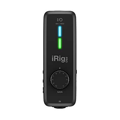 IK Multimedia iRig Pro I/O compact instrument/microphone audio interface for iPhone, iPad and Mac image 1