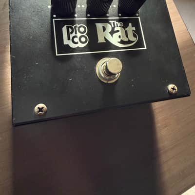 ProCo Vintage Rat Big Box Reissue with Battery Door and LM308 Chip 1991-2003 - Black image 10