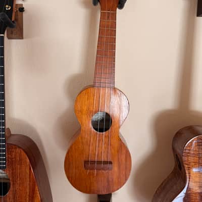vintage 1919-22 Kumalae Style 1 Hawaiian Koa Soprano Ukulele, Gold Award Era c. 1919-1922 image 9