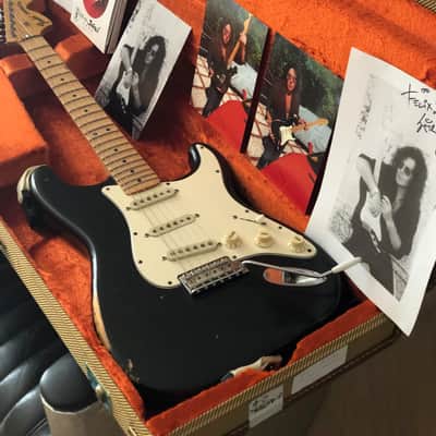 Fender Stratocaster ex YNGWIE MALMSTEEN 1973 Black image 2