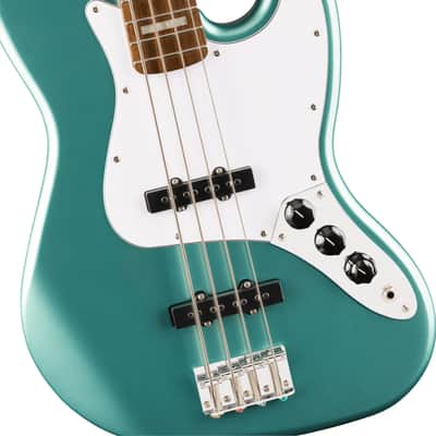 Fender Squier Affinity Series™ Active Jazz Bass® Guitar, Mystic Sea Foam Green image 7