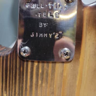 Full~Tilt~Tele' Custom Relic Partscaster 'Rock-a-Billy 2025 Edition- Featuring a Roasted Southern Yellow Pine 'Road-Warrior' Body image 9