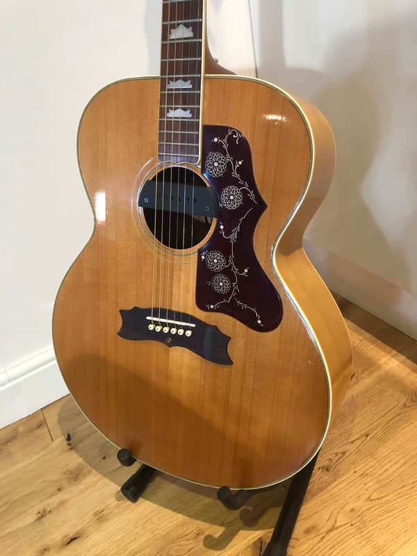 【美品】EGIMA　エジマ　Ｊ250S　アコースティック　ギブソンＪ200タイプ Egima J250 Gibson J200 rework Ultra Rare Acoustic Guitar 1974 Made