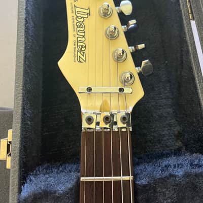Left Handed Ibanez Roadstar II RG440L Vintage 1986 Pearl MIJ Electric Guitar w/ Case image 6