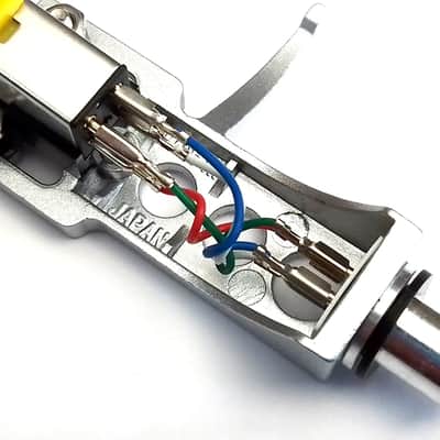 2 x Technics Headshell + Audio Technica AT3600L Cartridges & After Market Stylus For SL-1200 - SL-1210 MK2 - MK7 Vinyl Record Player DJ Turntables (Silver Finish) image 6