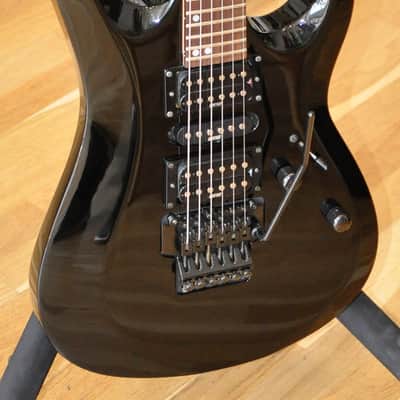 2004 Cort  X6 BLK X-6 Black Electric Guitar - Excellent Conditions - Free World Shipping image 2
