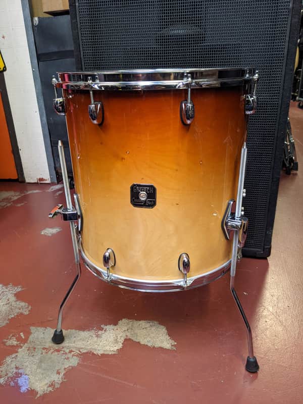 Gretsch Chestnut Fade Lacquer 16 x 16" Catalina Birch Floor Tom - Looks Good And Sounds Excellent! image 1