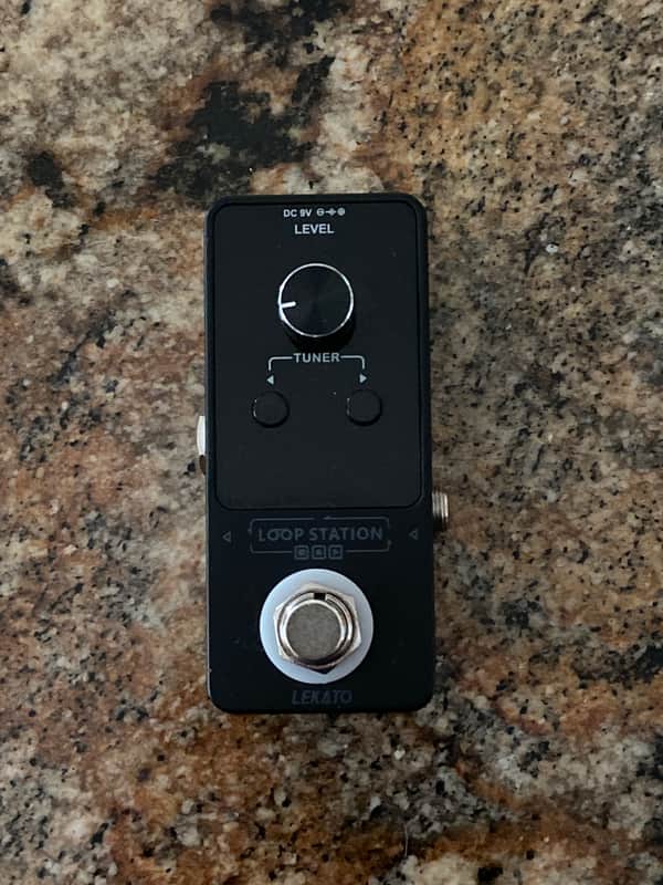Lekato Loopstation and tuner - Black image 1