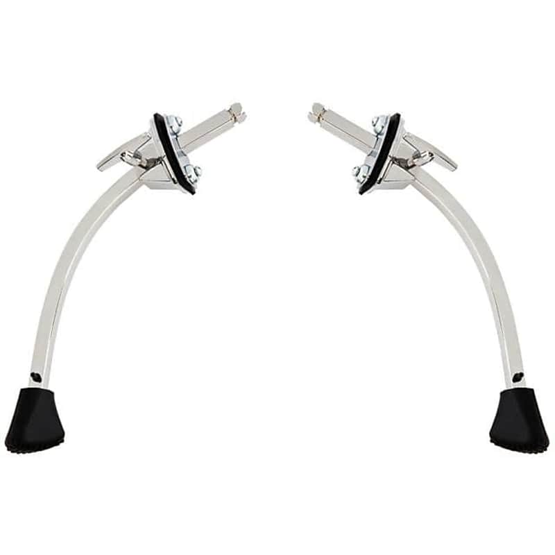Ludwig LC1308SP Classic Curved Disappearing Bass Drum Spurs (2) image 1