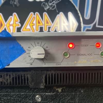 Def Leppard's Crown - MA1200 Audio Amplifier 2-Channel 320-Watt (DL #5030) 1980s Adrenalize "Seven Day Weekend" Tour image 5