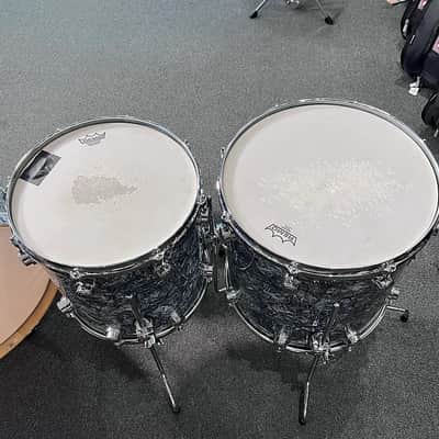 Peter Erskine's DW Jazz Series 12/13/14/16/20" Maple Gum Drum Set Kit with Matching 14" Snare in Silver Abalone image 16