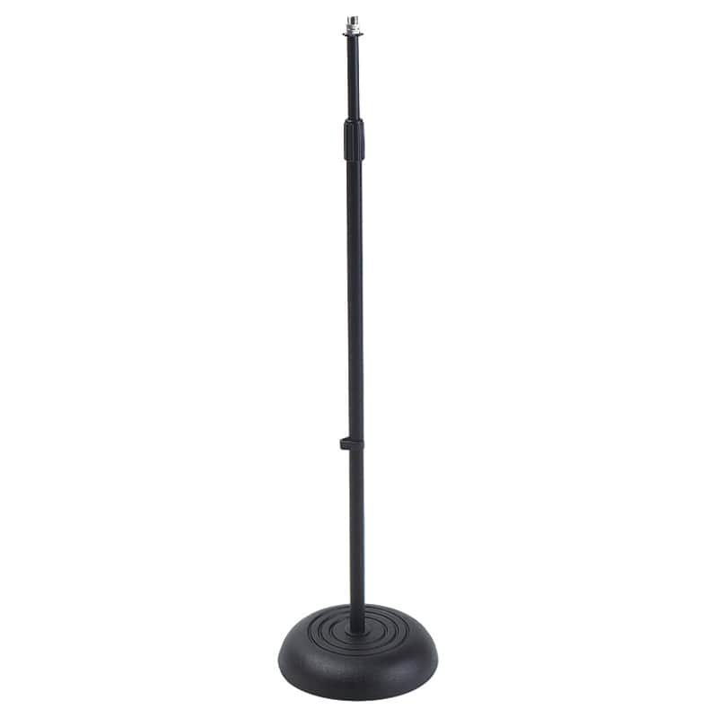 Proline MS235BK-Round Base Microphone Stand - Black image 1