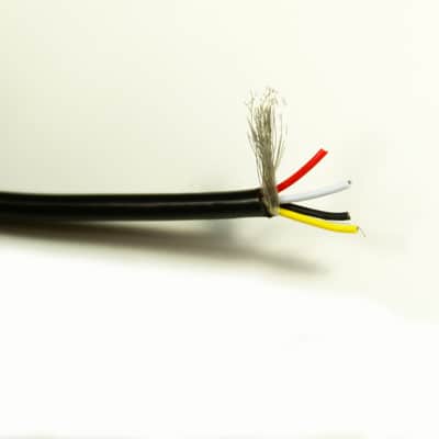 braided Shielded Guitar Circuit Wire hookup wire 6-Foot 24 AWG ,4-Conductor Bild 3