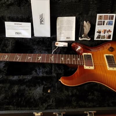 PRS McCarty 10 top birds Solid Brazilian Rosewood Neck Paul Reed Smith 1999 image 14