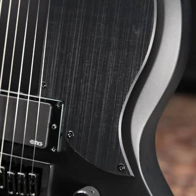 ESP LTD Viper-1001 Evertune Electric Guitar - Charcoal Metallic Satin image 9