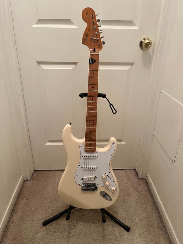 Fender Jimi Hendrix MIM Stratocaster 2006 - Olympic White image 1