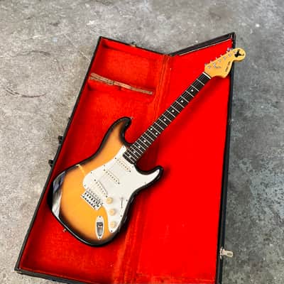 Heart Man Strat 1970’s  - Sunburst original vintage MIJ Japan Matsumoku image 5