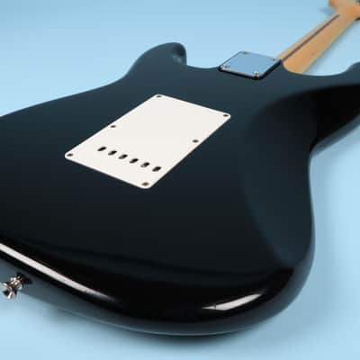 1989-1990 Fender MIJ Stratocaster Strat Japan Maple Neck Black Electric Guitar image 13