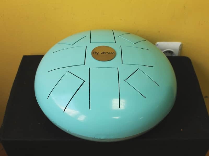 Fly Drum Handpan Hand drum Tongue 8 tones steel Tank Drum / Hank drum 32cm / 12.5" image 1