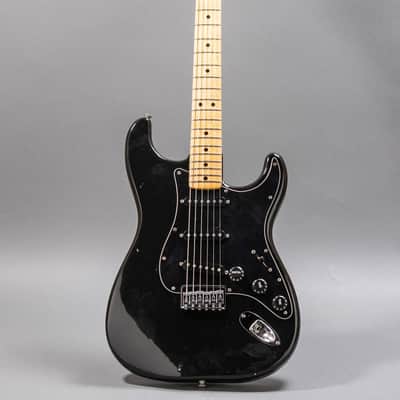 Fender Stratocaster Hardtail 1977, Black image 3