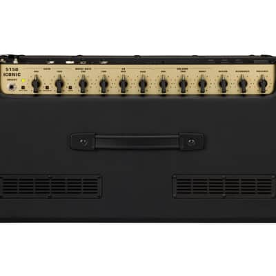 Used EVH 5150 Iconic Series 40-Watt 1x12" Combo Amp w/EL34 Tubes - Black image 4
