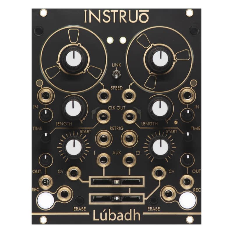 Instruo Lubadh Eurorack Dual Channel Audio Looper Module (V2) image 1