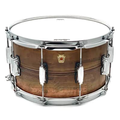 Ludwig LC608R Copper Phonic Snare Drum 14x8 Raw image 1