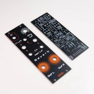 Eurorack Reverb Module / DIY synthesiser / PCB + Front Panel image 2