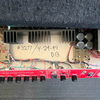 SWR Redhead Bass Combo Amp - 2x10" 240 Watts Tube Preamp 1990s image 5