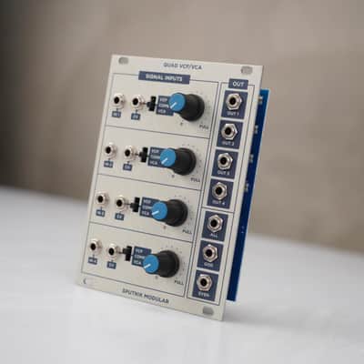 Sputnik Modular Quad VCF / VCA Eurorack Module w/ Tiptop Stackcables #58581 image 5