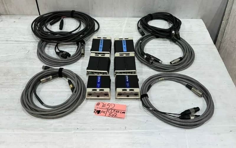 Clear-Com RS-502 Two Channel Intercom Belt Pack#7052 (LOT OF 6)(TRUEHEARTSOUND) image 1