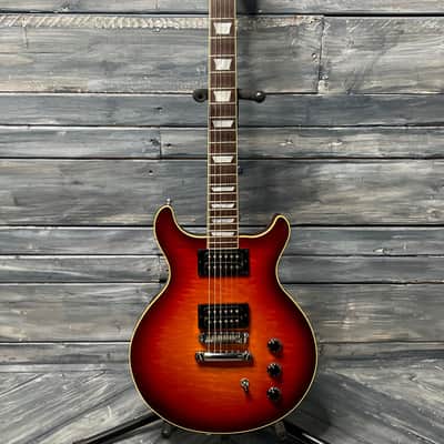Used Hamer USA 1985 Double Cutaway Sunburst Special Electric Guitar with Hamer Case image 2
