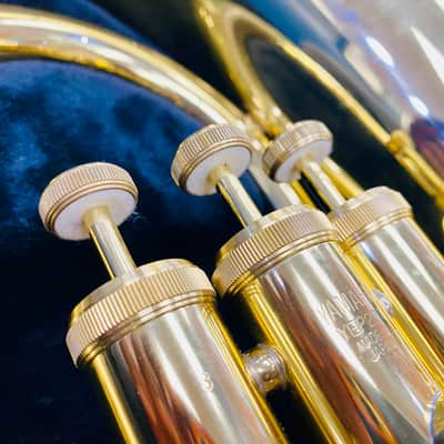 Yamaha YEP201 Bb Baritone Euphonium 3-Valve Piston Front Action W/Case | EXCELLENT CONDITION image 5