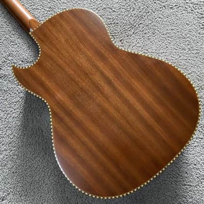 Natural Finish 10 String Acoustic Electric Guitar, Solid Spruce Top Body, Mahogany Neck, Rosewood Fingerboard Bild 17