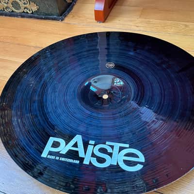 Paiste 19" Color Sound 900 Series Heavy Crash Cymbal 2017 - Present - Black image 6