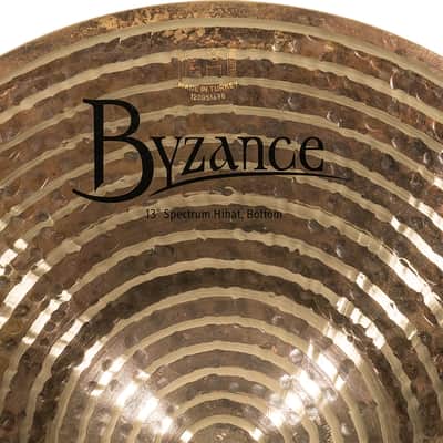 MEINL B13SH Byzance Dark Spectrum HiHat 13 Zoll dark image 10