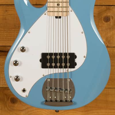 Sterling RAY5LH SUB Series StingRay 5 Bass - Chopper Blue - Left-Handed image 10