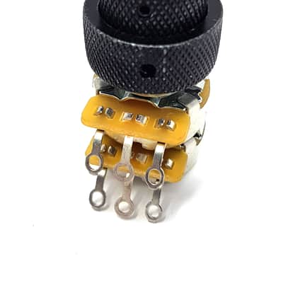 Brio Concentric Stacked Knobs for Jazz Bass Gold Nickel Black image 7