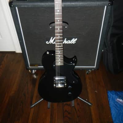 AXL USA AL 980 Torina Classic  Black with aftermarket gig bag image 1