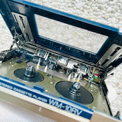 [ULTRA RARE] Sony WM-10RV(WM-40) Walkman Cassette Player, Top Silver ! Working ! image 16