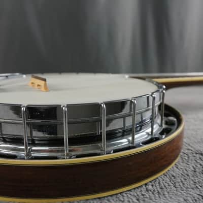 Tokai Hummingbird 5-String Resonator Banjo MIJ w/ D-Tuners & Hard Case image 4