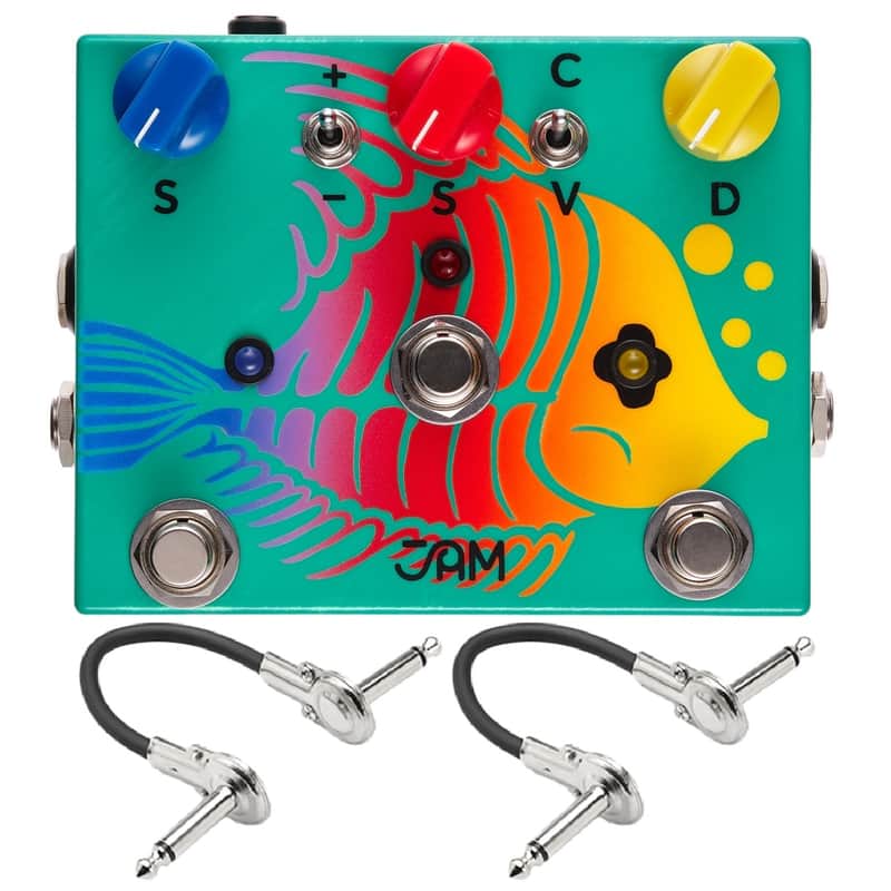 New JAM Pedals Ripply Fall Chorus Phaser Guitar Effects Pedal image 1