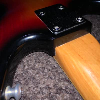 Vintage holiday Double cut electric guitar made in japan image 12