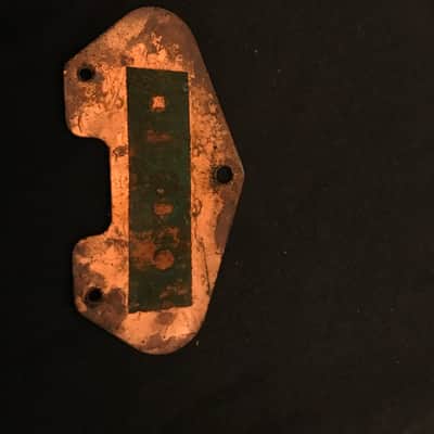Fender Telecaster / Esquire Pickup Black Bottom Flat Pole Pieces 1950-1955 Black image 6