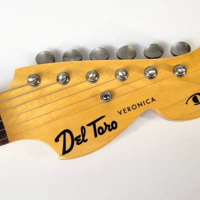 2025 Del Toro Guitars Veronica Stinger Yellow image 13