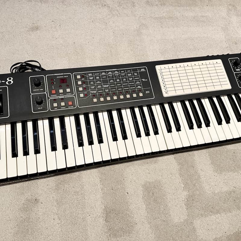 1980s Sequential Pro 8 Black