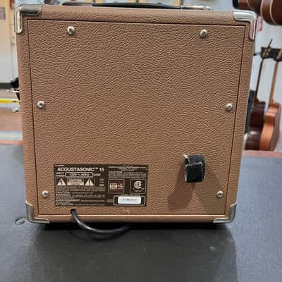 Fender Acoustasonic 15 2-Channel 15-Watt 1x6" Acoustic Guitar Amp 2013 - Present - Brown image 7