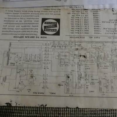 1961 Tweed Airline GVC-9010A Supro 1688TN high power Dual Tone + Thunderbolt image 20