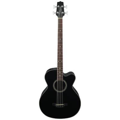 Takamine GB30CE Acoustic-Electric Bass Guitar (Black) image 3