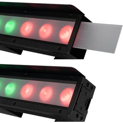 American DJ 15 Hex Bar IP A High output 15x12 Watt Hex (RGBAW+UV) wash bar IP65 rated for indoor and outdoor use, Metal Housing Regular image 5